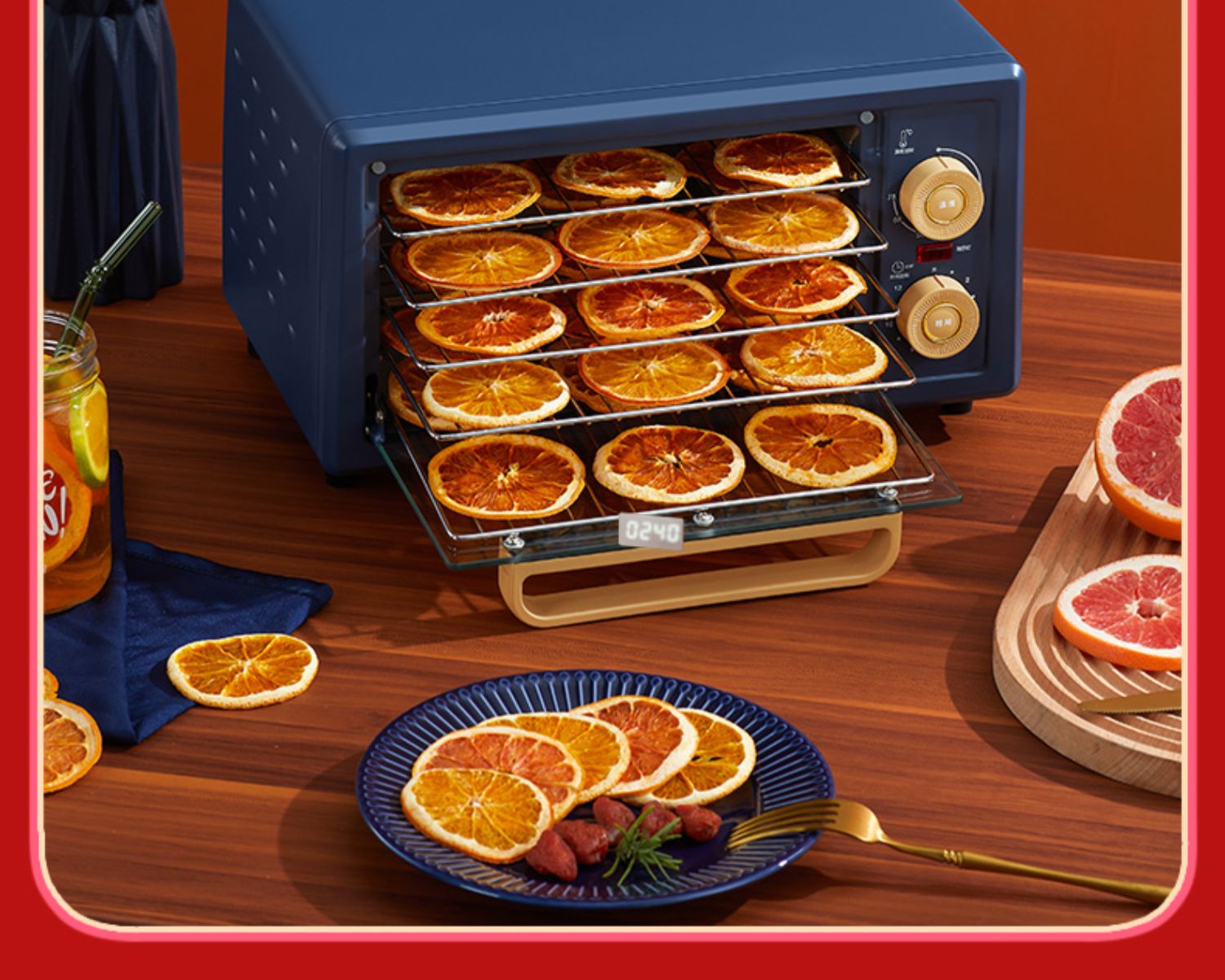 小型果蔬烘干機 家庭自制健康零食的必備神器